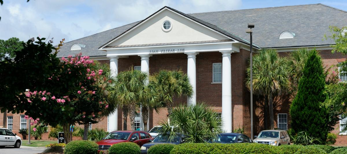 Baxley Hall front entrance